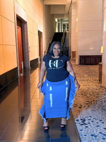 DENIM DEVINE SKIRT